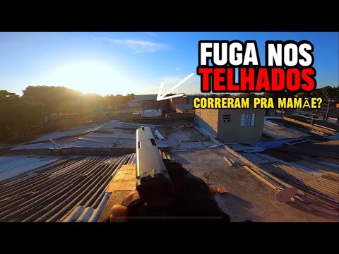 FUGA DA ROCAM PELO TELHADO | O QUE VOCÊ FARIA? O REI DOS TELHADOS VOLTOU?