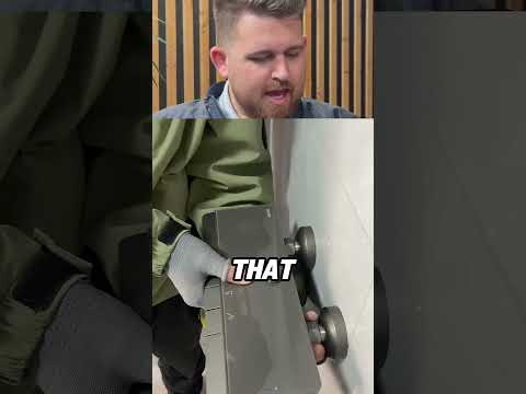 From level to drill — that’s how you do it. Clean install.