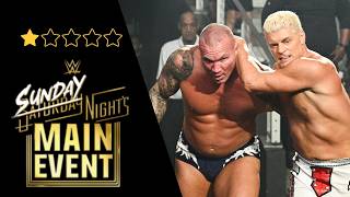 WWE Sunday Night's Main Event było...ROZCZAROWANIEM W SUMIE?