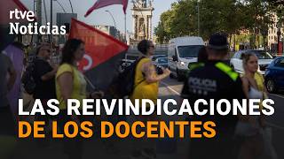Nuevo curso escolar con huelga de docentes en varias comunidades autónomas | RTVE Noticas
