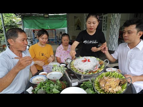V458. Cá Tai Tượng hấp rau củ đơn giản dễ làm mà ngon