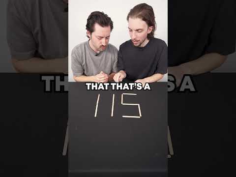 HIGH IQ to Make SMALLEST Matchstick Number