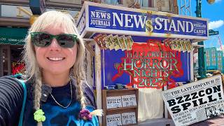 HHN 2025: NEW "TOXIC TWENTIES" Scare Zone Revealed, NEW Passholder Button + SO MANY Park Updates!