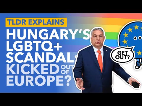 YouTube video thumbnail: Could the EU Kick Hungary Out Over LGBTQ+ Laws?