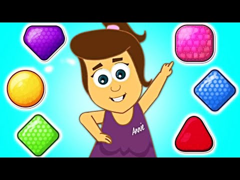 Aakar Aur Rang Seekho आकार व् रंग सीखें | Fun Learning For Kids | Annie Aur Ben