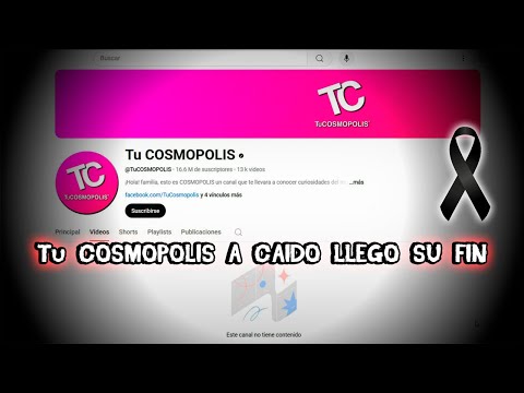 Tu COSMOPOLIS A CAIDO LLEGO SU FIN ?