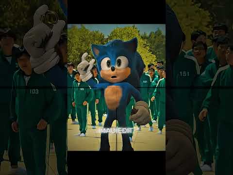WOWW SONIC TEAM IN SQUIDGAME  #knuckles #tails   #sonic3 #squidgame2 #shadow
