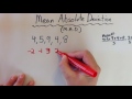 Exploring Mean Absolute Deviation (MAD)