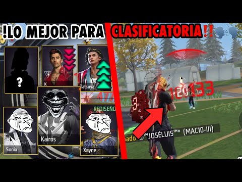 🔴 5 MEJORES HABILIDADES para CLASIFICATORIA 🗣️🗣️ ¡SUBE A HEROICO Y MAESTRO! FREE FIRE