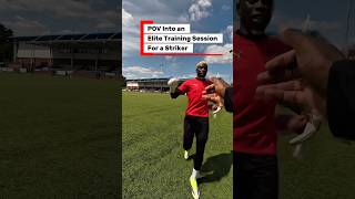 POV: You’ve entered a Half a Yard striker session 🎯⚽️ #FootballTraining #footballcoach