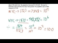 Comparing Quantities and Powers of Ten