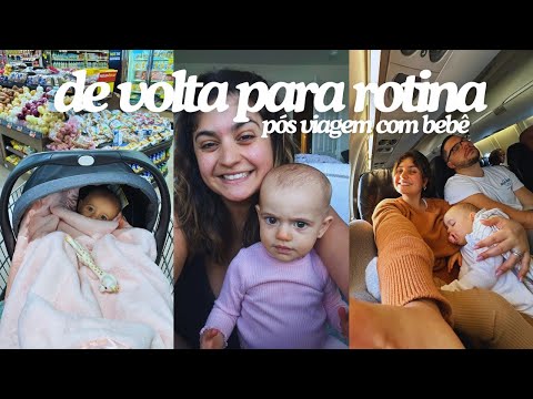 WEEKLY VLOG: voltando de viagem para nossa rotina