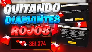COMO QUITAR UN REEMBOLSO DE DIAMANTES ROJOS en Free Fire
