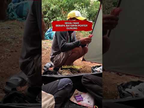 Porter Gunung Sindoro | She never came home #outdoors #mountainclimber #hiking #hicking #travel