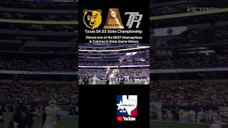 🤯Was he in bounds? Texas 5A State Championship 🏈 South Oak Cliff vs Randle #TXHSFB