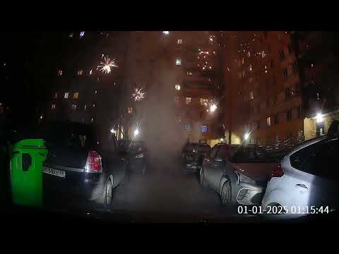 Fireworks ignite in car trunk in st. petersburg