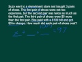Word Problems Involving Costs and Variables