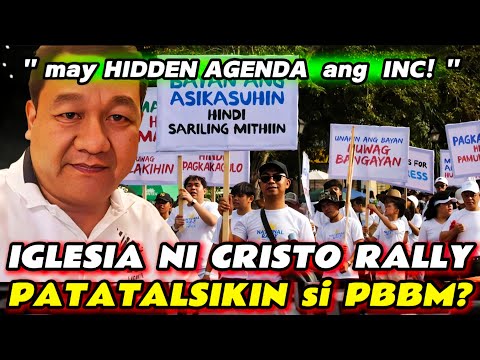 PANINIRA ng VLOGGER sa INC RALLY PINAKALAT ONLINE, FAKE NEWS GALING sa RELIABLE INTEL?!