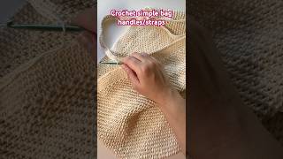 Crochet purse/bag straps. Let’s make it simple.👍 #thestitchsessions #crochetbagstrap