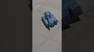 Heavy Cannon Tiger Track #Warzone #2100 #Papercraft