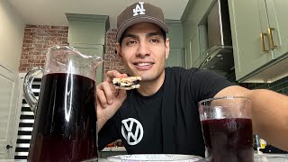 preparando una receta súper secreta