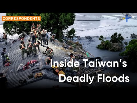 YouTube video thumbnail: Deadly Guangfu Flooding: Journalists on the Frontline