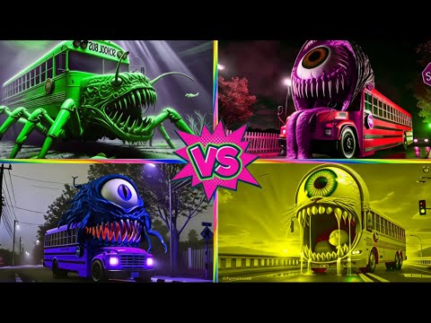 SCHOOL BUS MONSTER - Coffin Dance song 🎶