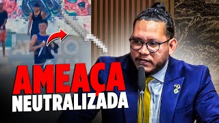 Confronto em Ponta Negra: homem ame4ç4 a polícia com f4ca e acaba bale4d*