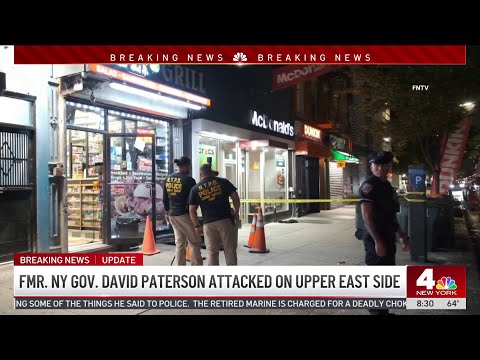 Former New York Gov. David Paterson attacked on Upper East Side | NBC New York