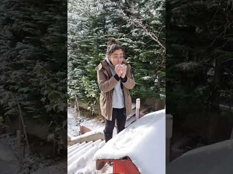 Yılın ilk Karı #shorts #snow