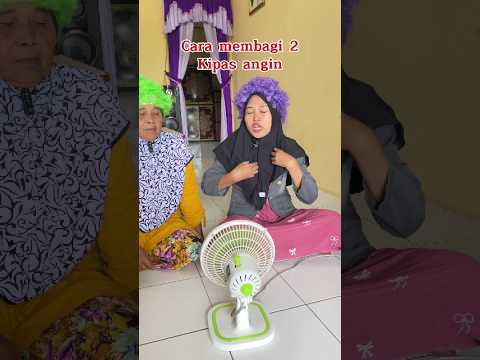 Cara membagi 2 kipas angin #kreatif #comedy #lucu #tips #hiburan #shortvideo