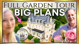 BIG PLANS! 🪷Tour Our Chateau Gardens & Help Us Decide...🏰💖