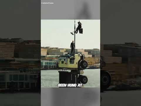 Volvo truck stunt