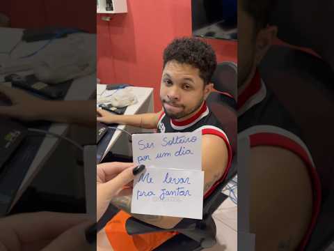 Finalmente ele escolheu certo😂