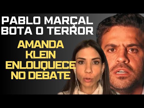 PABLO MARÇAL FAZ AMANDA KLEIN SURTAR DURANTE O DEBATE E O FIM DO VÍDEO VAI FAZER  O APOIAR