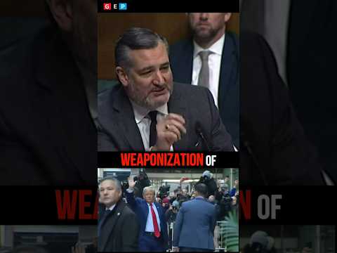 Brazen Weaponization: Ted Cruz TORCHES Biden's FBI and DOJ