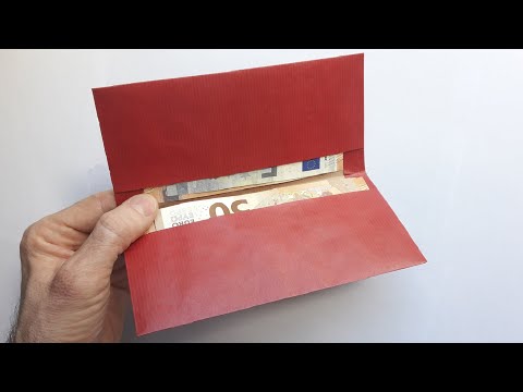 ORIGAMI WALLET IN 2 MINUTES: HOW TO MAKE A PAPER WALLET