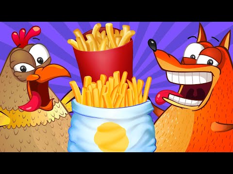 🍔🍦 La Fiesta de Comida Mágica - Aventuras Musicales para Niños | Canciones Infantiles en Español 🎵