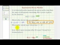 Exponential Decay Concepts and Applications