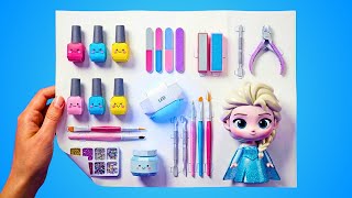 Welcome To Our Paper Beauty Salon for Dolls 💖 DIY Nails, Hair, and Makeovers