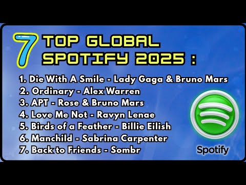 TOP 7 Spotify Songs • June 2025 Week 4 | Viral Hits & Most Streamed This Week #music #trending