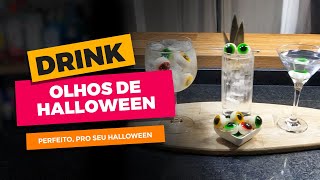 Seu Halloween muito mais divertido!! Olhos de gelatina.