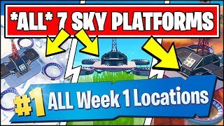 fortnite all videos infinitube - all 7 sky platforms fortnite