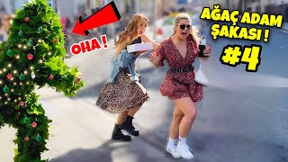 SOKAKTA AĞAÇ ADAM ŞAKASI 4 ! (%100 KALP KRİZİ)