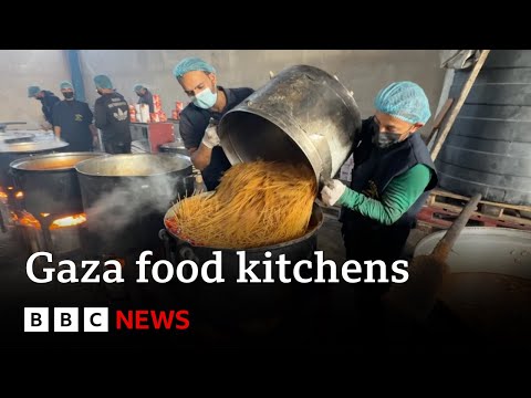 YouTube video thumbnail: Gaza Food Kitchens Still Missing Essential Products Despite Ceasefire