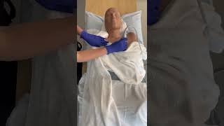 Draping a Patient with Breasts for Point of Care Cardiac Ultrasound
