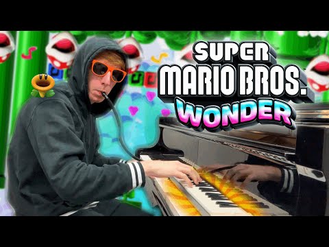 Mario Wonder MELODICA - Piranha Plants on Parade Piano Cover