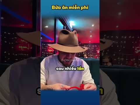 Thử thách cho bữa ăn miễn phí