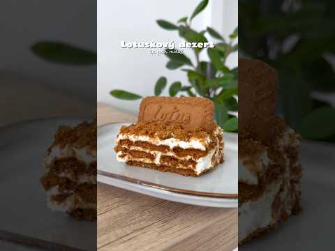 Lotuskový dezert miluju! 🥹🩷 #foodlover #baking