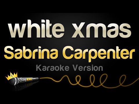 Sabrina Carpenter – white xmas (Karaoke Version)